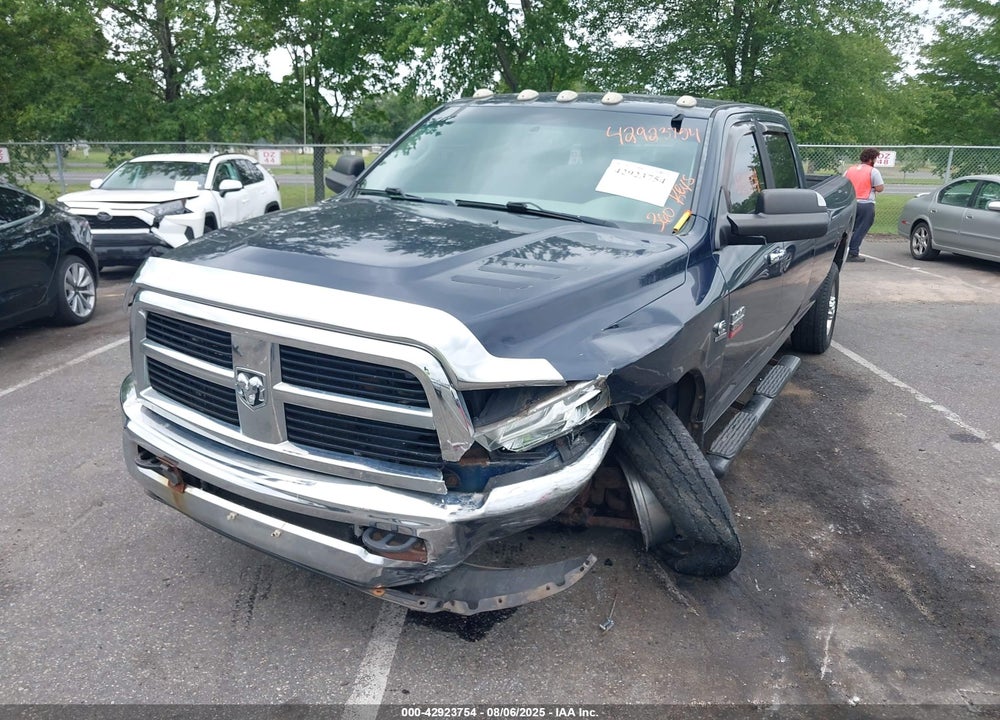 2012 RAM 2500 SLT VIN: 3C6UD5JL1CG250110