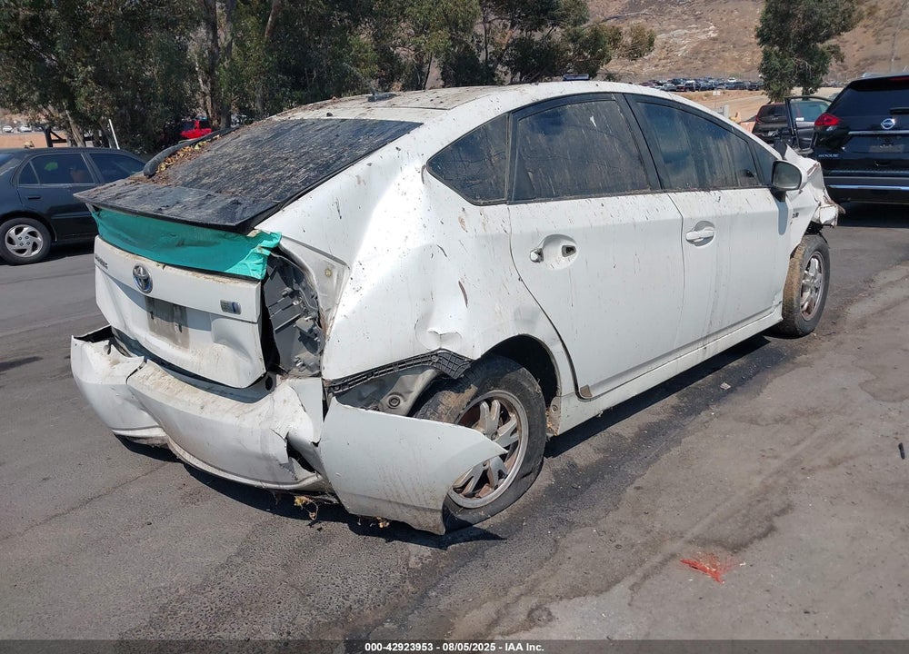 2011 TOYOTA PRIUS VIN: JTDKN3DU0B0309902