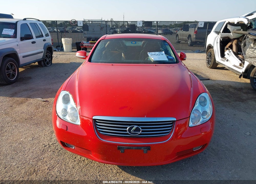 2002 LEXUS SC 430 VIN: JTHFN48Y120003391