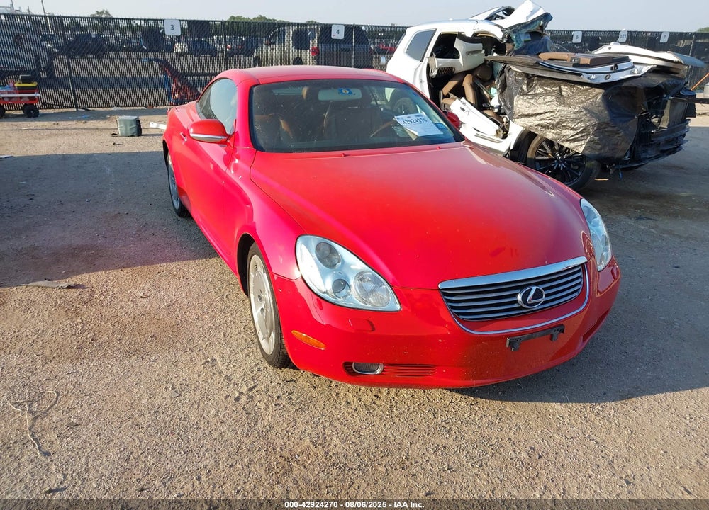 2002 LEXUS SC 430 VIN: JTHFN48Y120003391