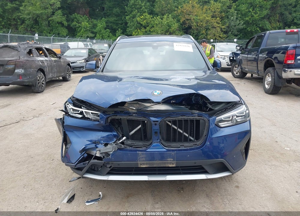 2022 BMW X3 VIN: WBX57DP01NN166720