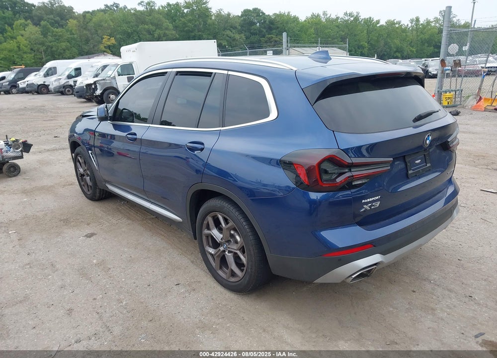 2022 BMW X3 VIN: WBX57DP01NN166720