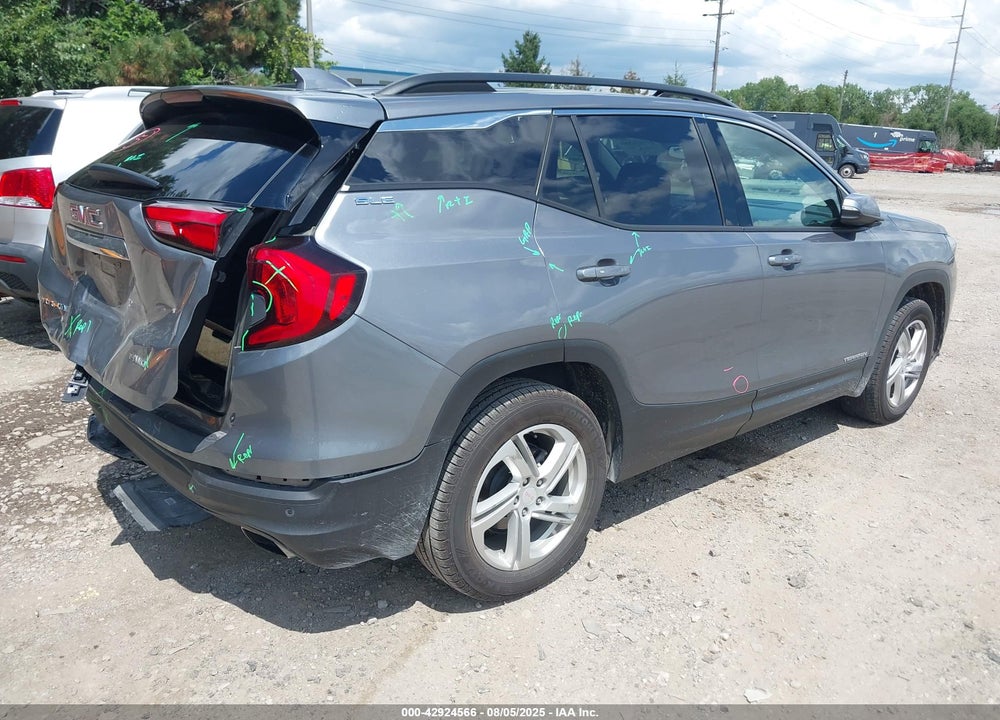 2018 GMC TERRAIN VIN: 3GKALTEXXJL161046