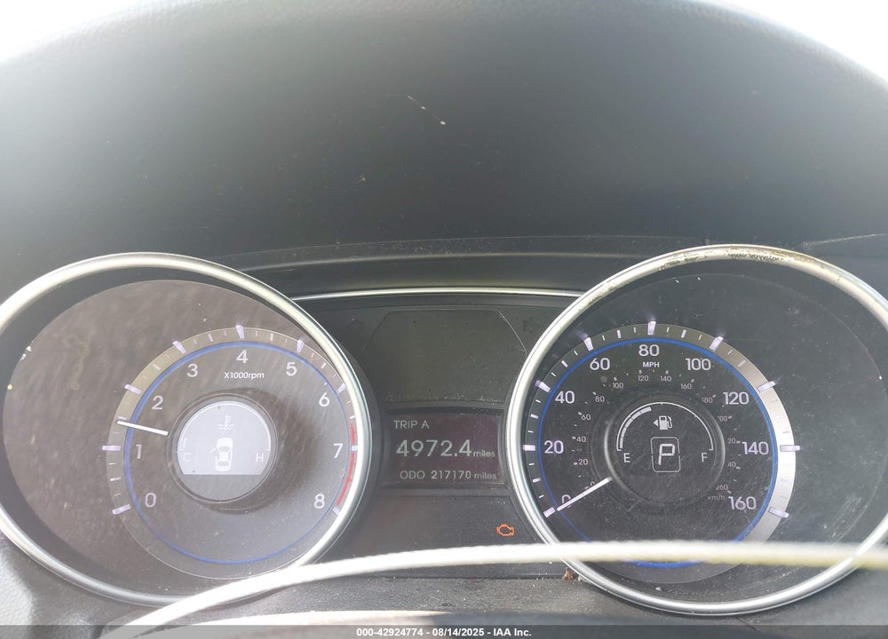 2012 HYUNDAI SONATA VIN: 5NPEB4AC9CH436644