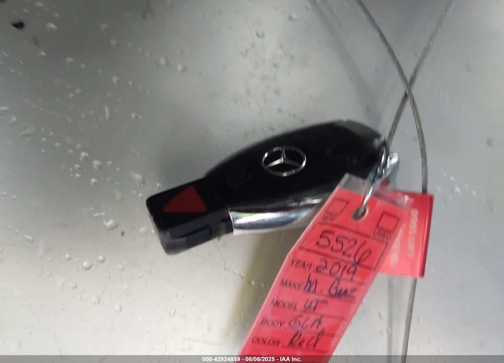 2019 MERCEDES-BENZ GLA 250 VIN: WDCTG4EB1KU003196