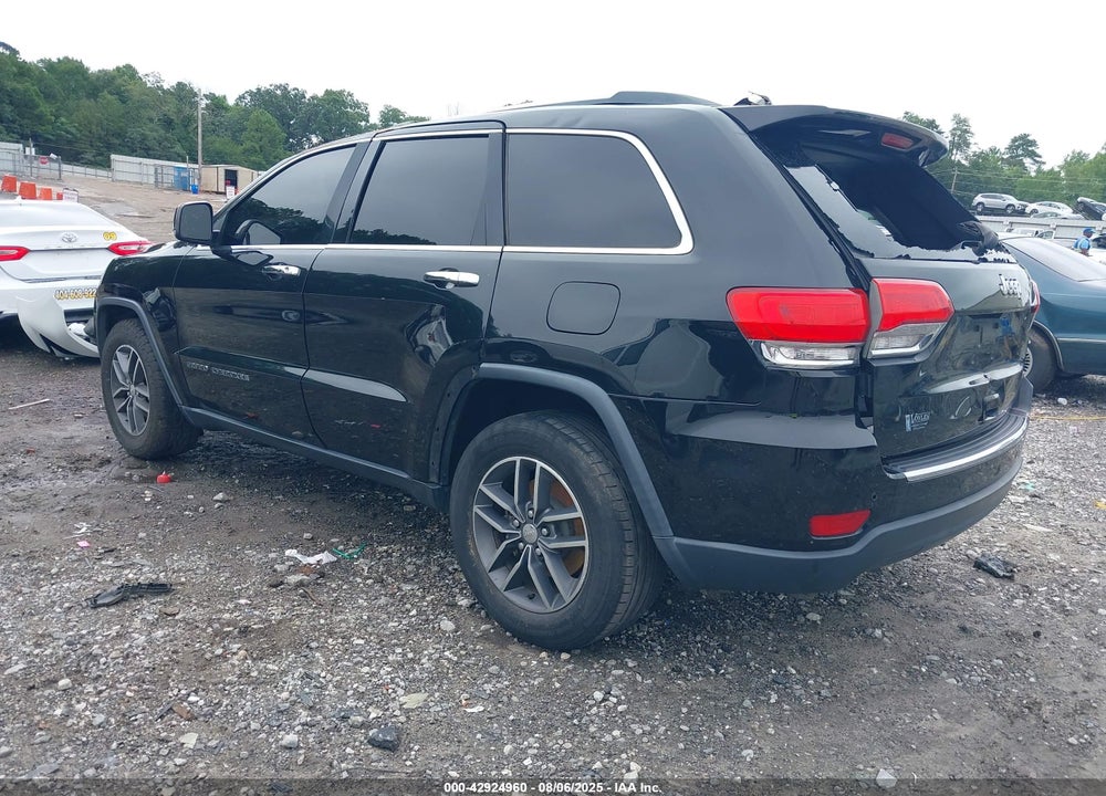 2017 JEEP GRAND CHEROKEE VIN: 1C4RJEBG5HC943264