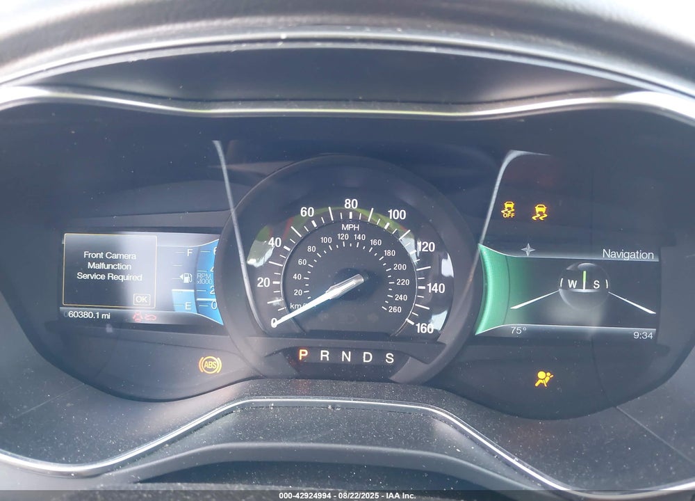 2014 FORD FUSION VIN: 3FA6P0K91ER192480