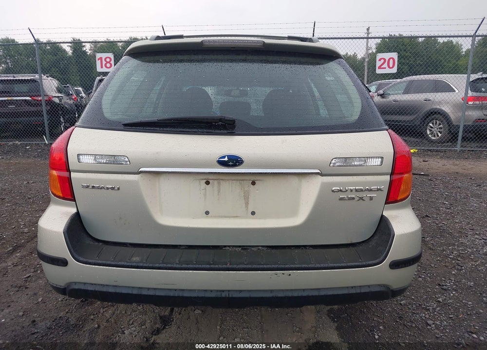 2005 SUBARU OUTBACK 2.5XT VIN: 4S4BP68CX54315339