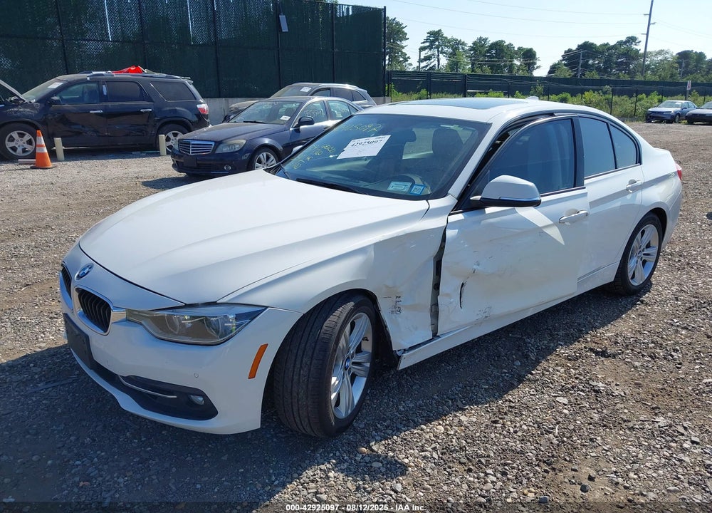 2016 BMW 3 SERIES VIN: WBA8E9G52GNU28706
