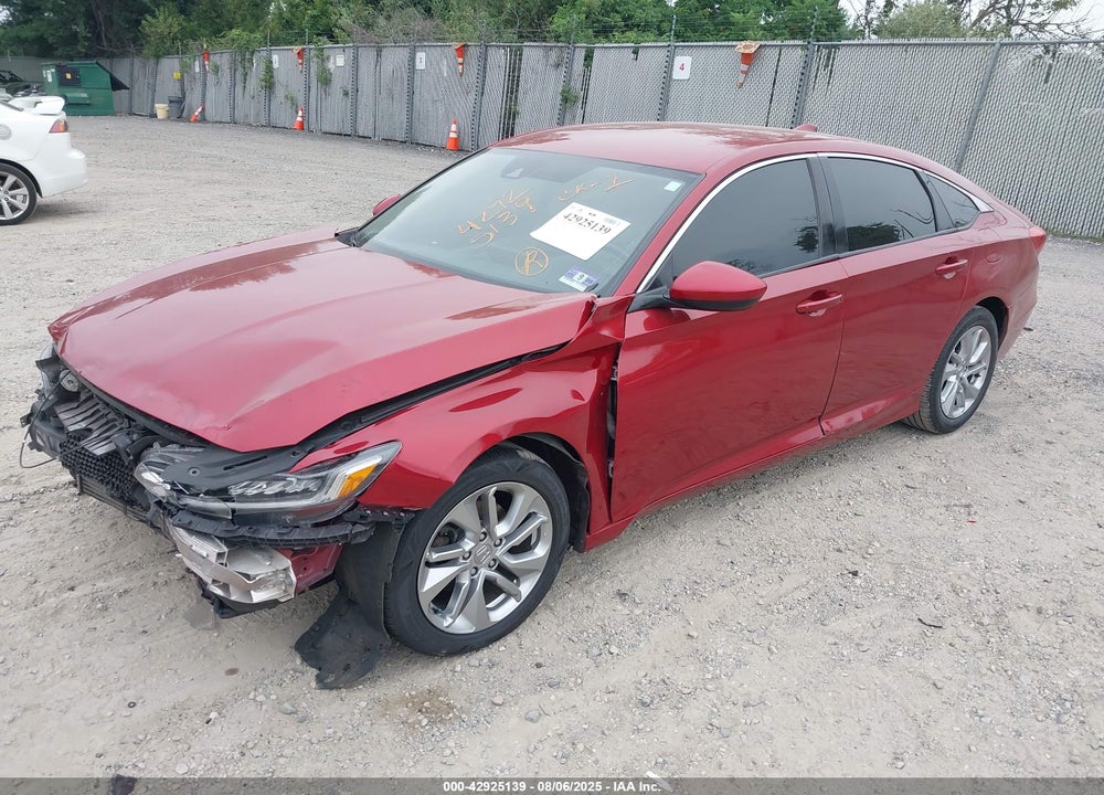 2018 HONDA ACCORD VIN: 1HGCV1F11JA235752
