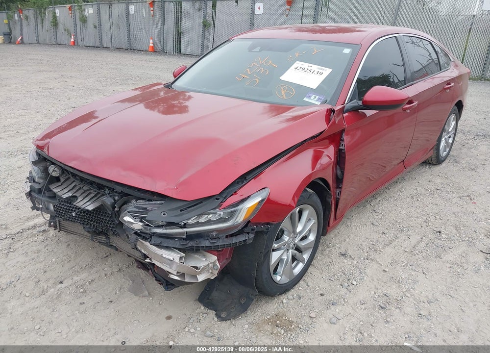 2018 HONDA ACCORD VIN: 1HGCV1F11JA235752