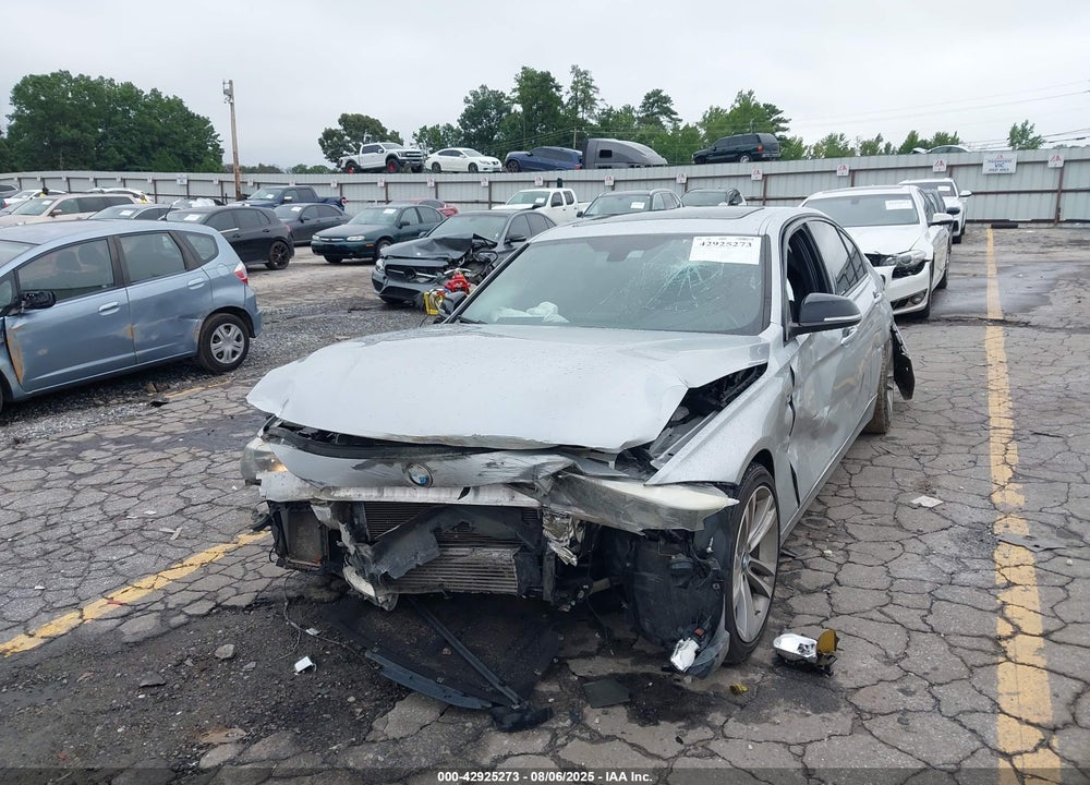 2015 BMW 3 SERIES VIN: WBA3C1C54FK124350