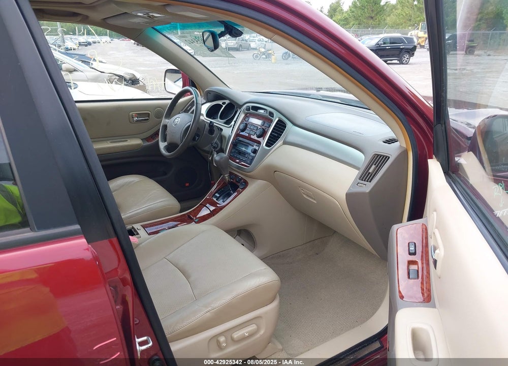 2005 TOYOTA HIGHLANDER LIMITED V6 VIN: JTEDP21A950065433