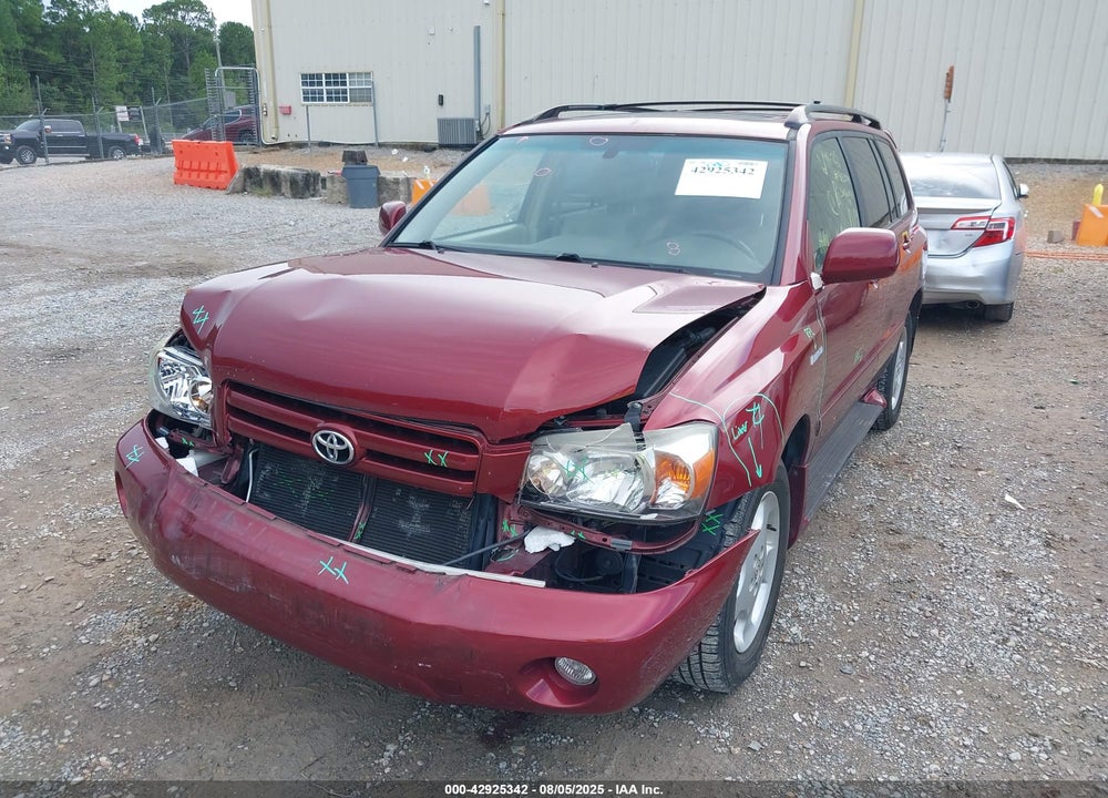 2005 TOYOTA HIGHLANDER LIMITED V6 VIN: JTEDP21A950065433