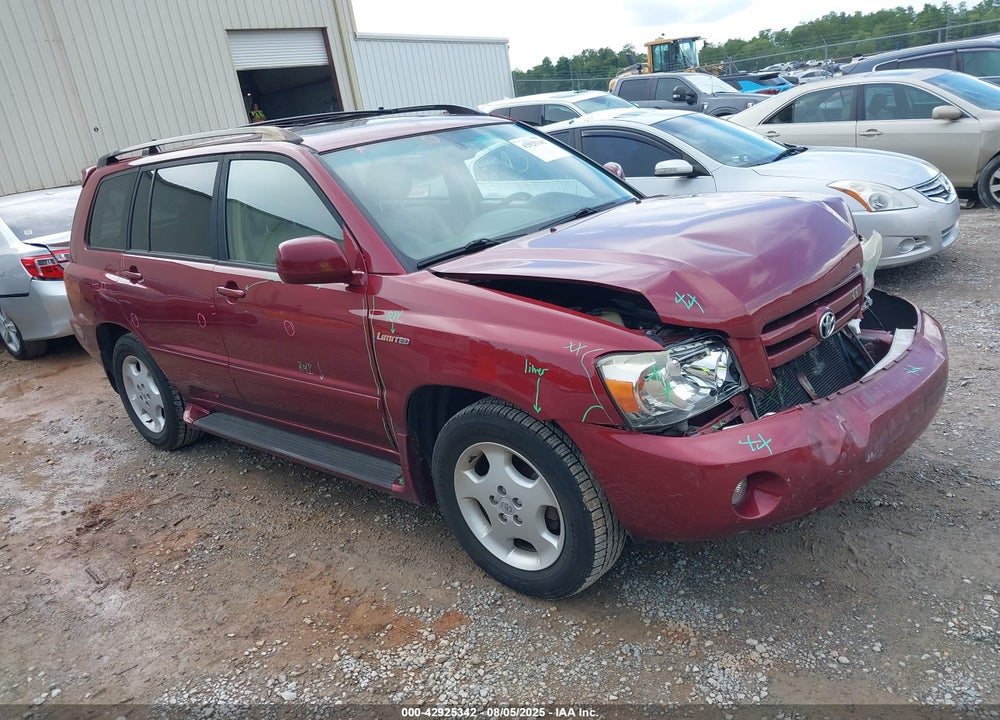 2005 TOYOTA HIGHLANDER LIMITED V6 VIN: JTEDP21A950065433