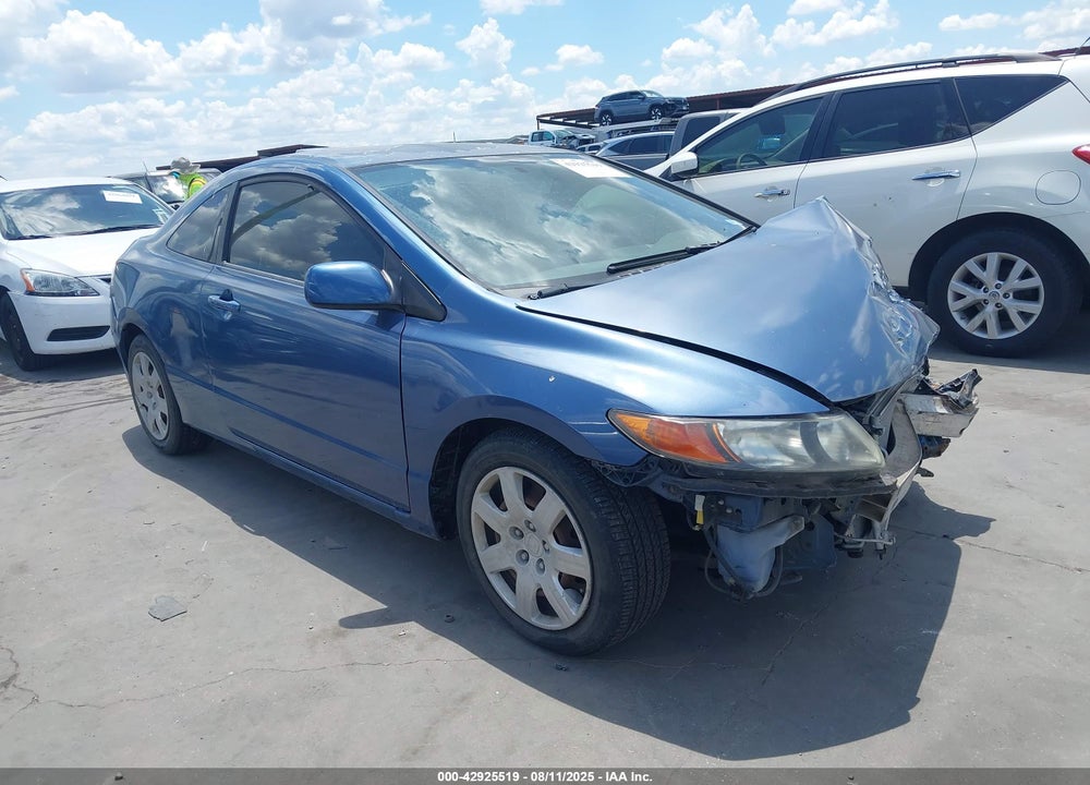 2008 HONDA CIVIC LX VIN: 2HGFG12698H521191