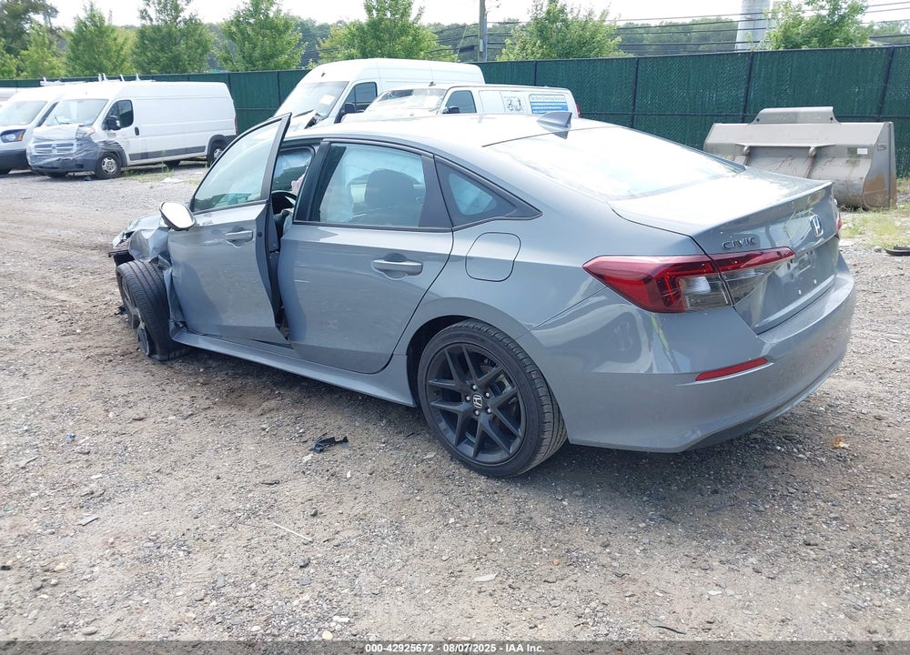 2025 HONDA CIVIC VIN: 2HGFE2F58SH588854