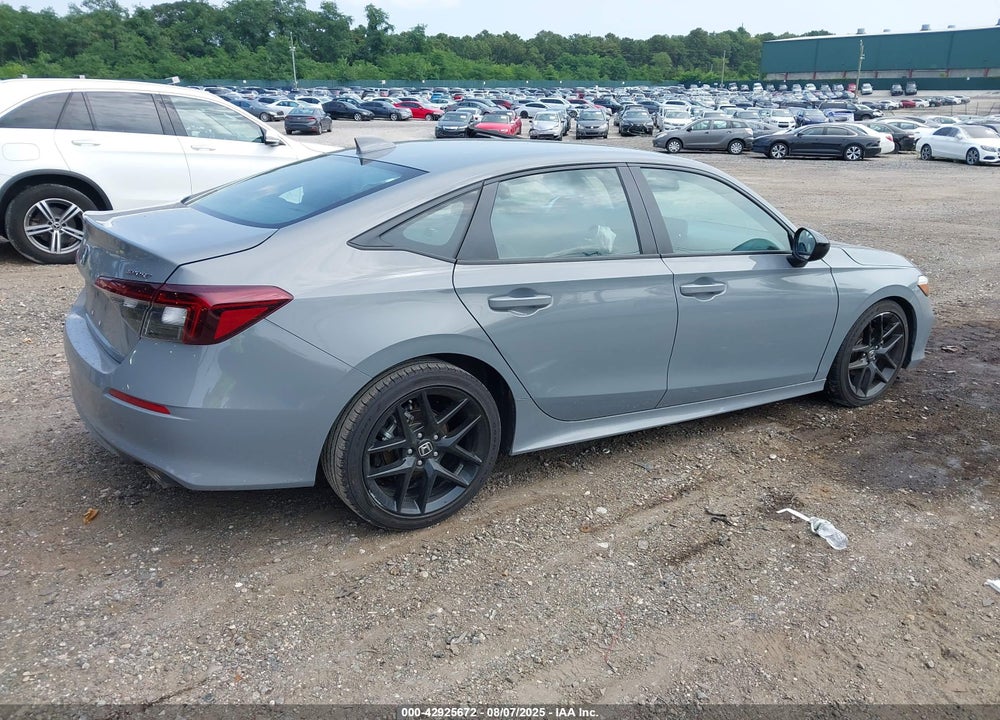 2025 HONDA CIVIC VIN: 2HGFE2F58SH588854
