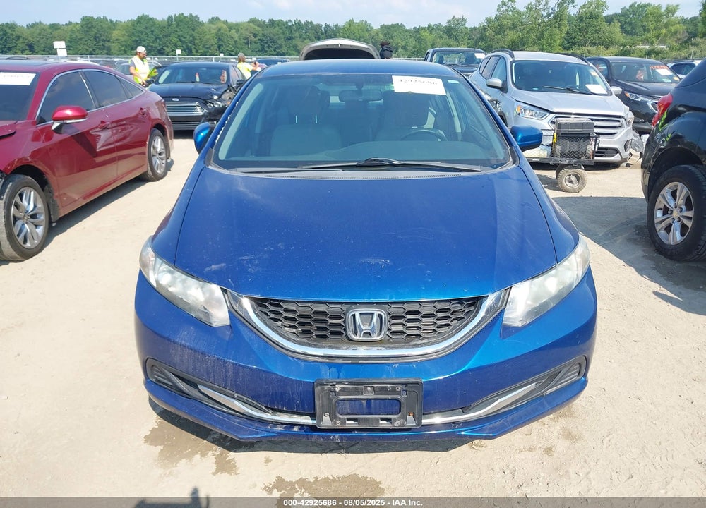 2014 HONDA CIVIC VIN: 19XFB2F50EE008357