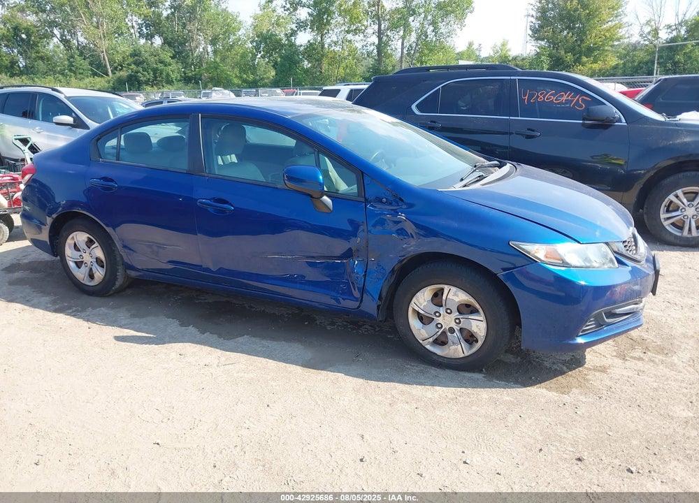 2014 HONDA CIVIC VIN: 19XFB2F50EE008357