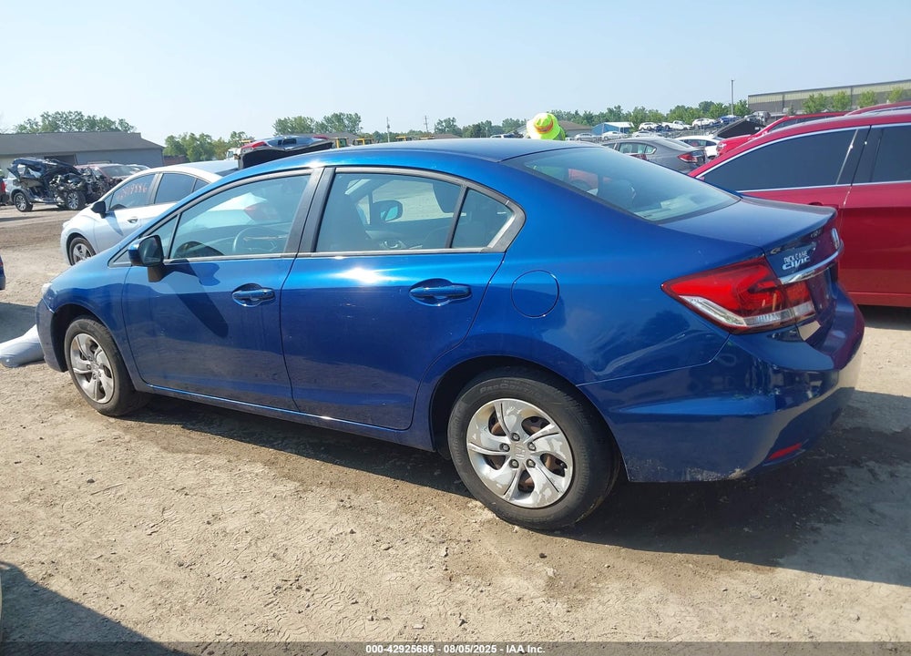 2014 HONDA CIVIC VIN: 19XFB2F50EE008357