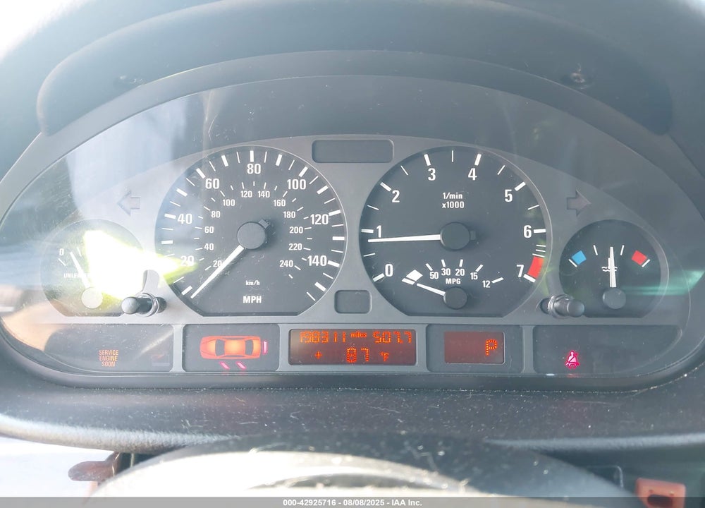 2003 BMW 325I VIN: WBAAZ334X3KP81108