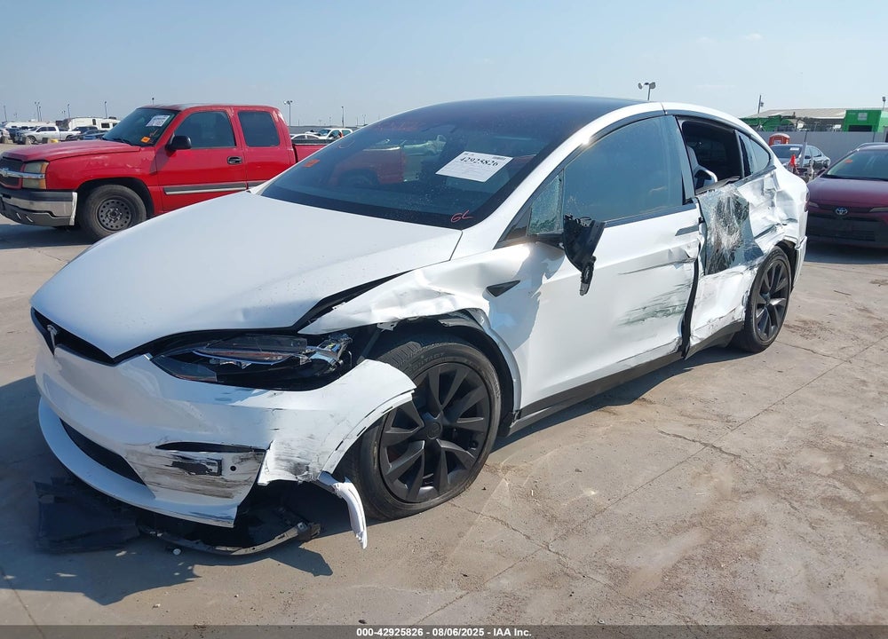 2022 TESLA MODEL X VIN: 7SAXCAE59NF358614