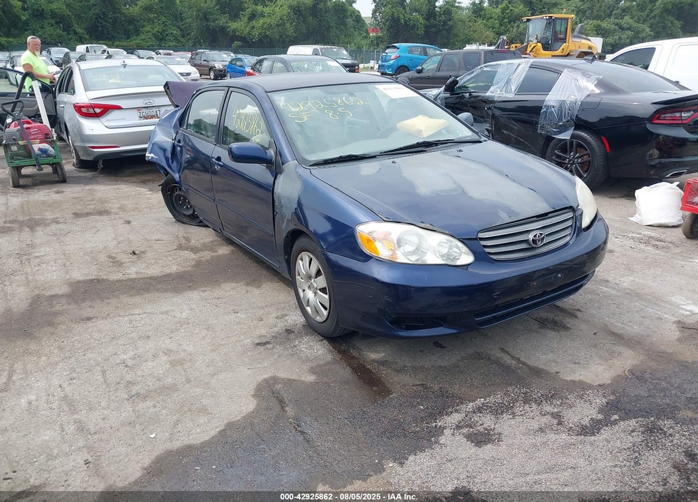2003 TOYOTA COROLLA LE VIN: JTDBR32E132010697
