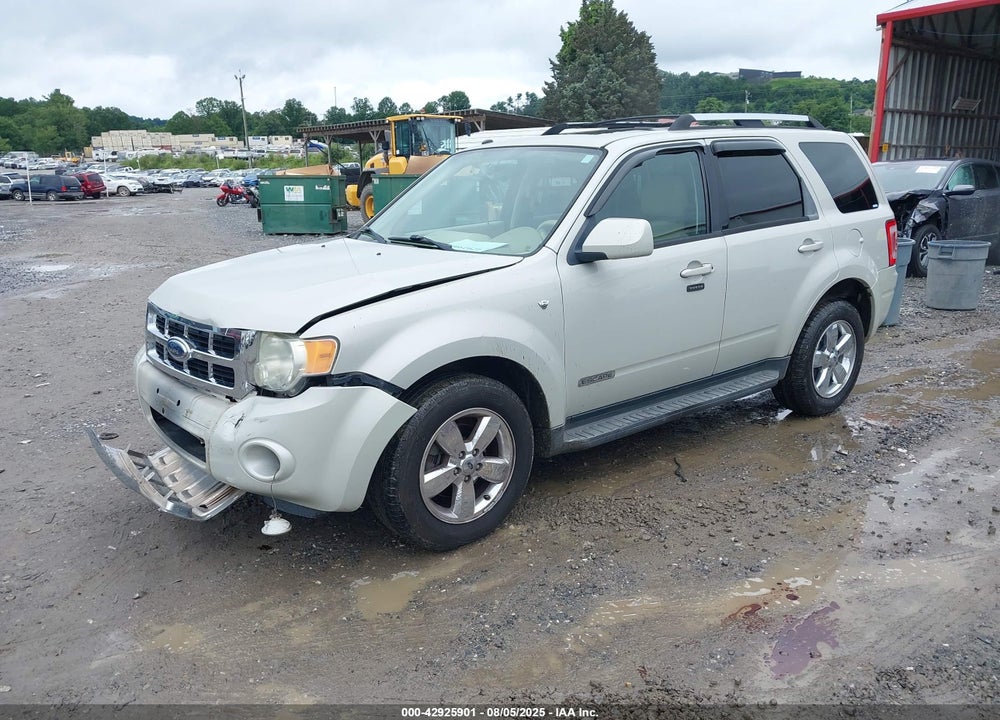 2008 FORD ESCAPE LIMITED VIN: 1FMCU04168KD14154