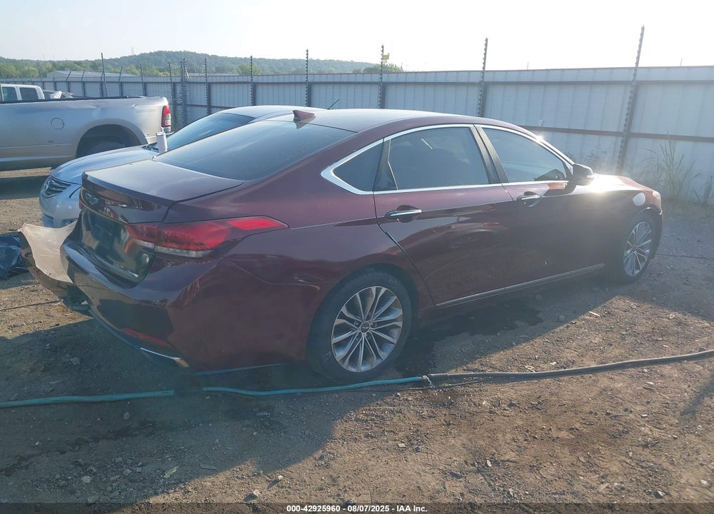 2015 HYUNDAI GENESIS 3.8 VIN: KMHGN4JE0FU048595