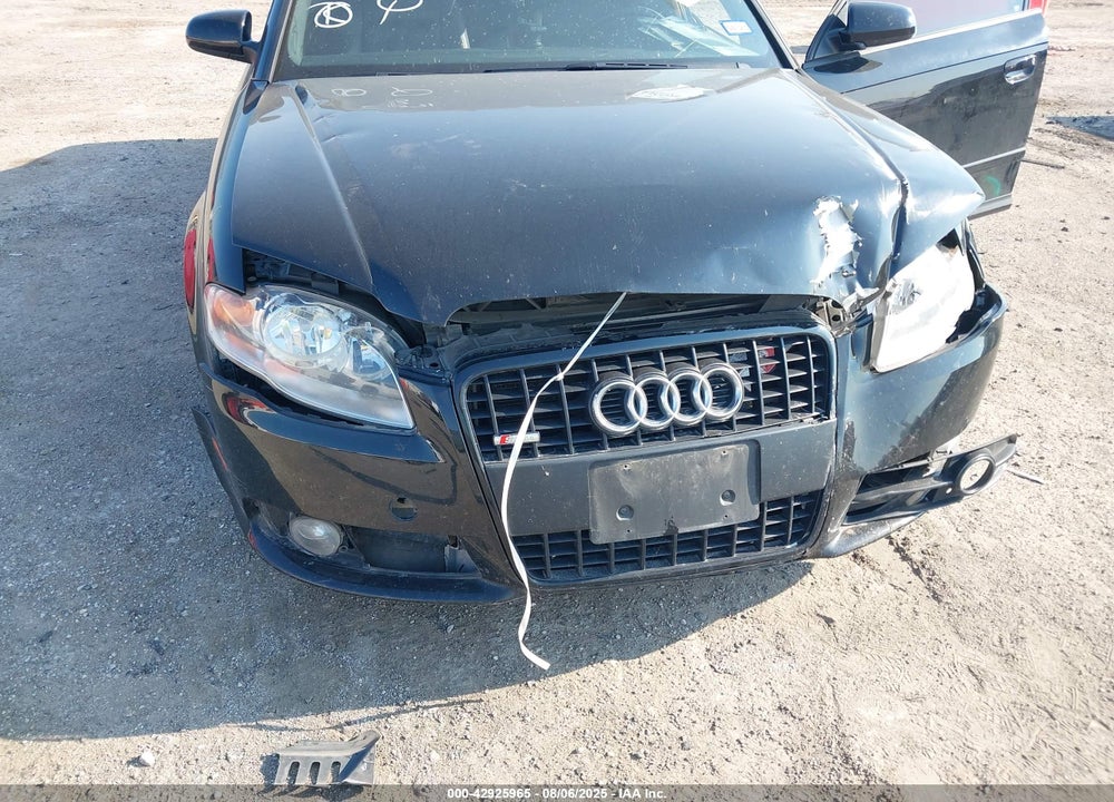 2008 AUDI A4 2.0T/2.0T SPECIAL EDITION VIN: WAUEF78E98A152293