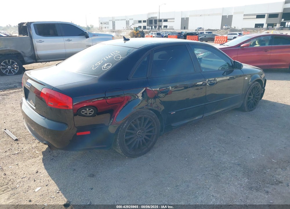 2008 AUDI A4 2.0T/2.0T SPECIAL EDITION VIN: WAUEF78E98A152293