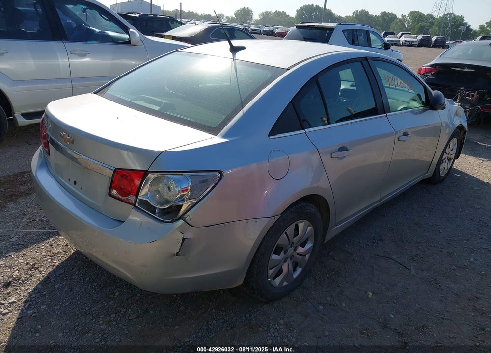 2012 CHEVROLET CRUZE VIN: 1G1PC5SH7C7410160