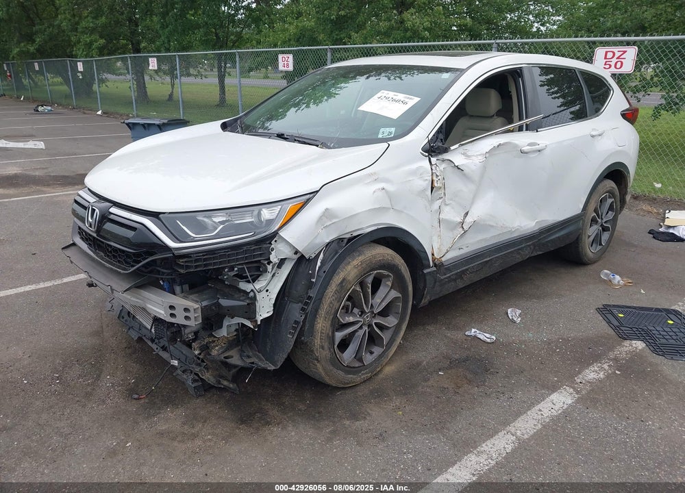2021 HONDA CR-V AWD EX VIN: 2HKRW2H55MH603570