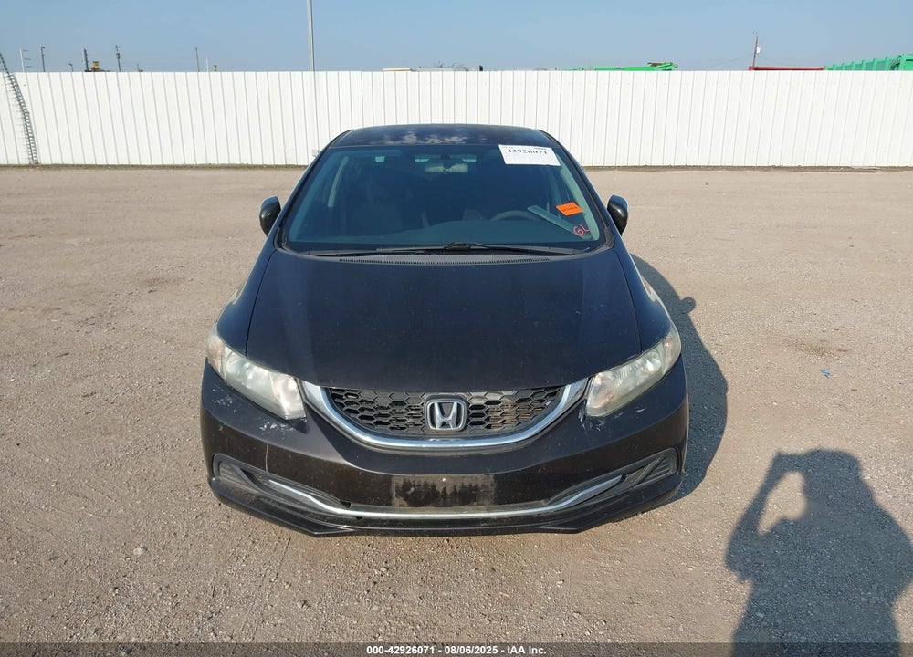 2014 HONDA CIVIC VIN: 2HGFB2F5XEH518625