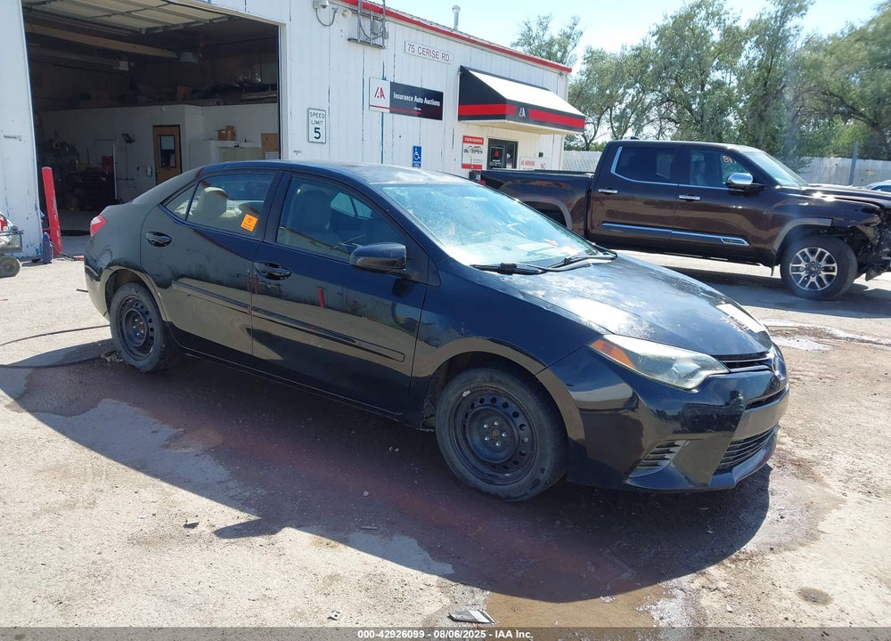 2015 TOYOTA COROLLA LE VIN: 5YFBURHE4FP304755