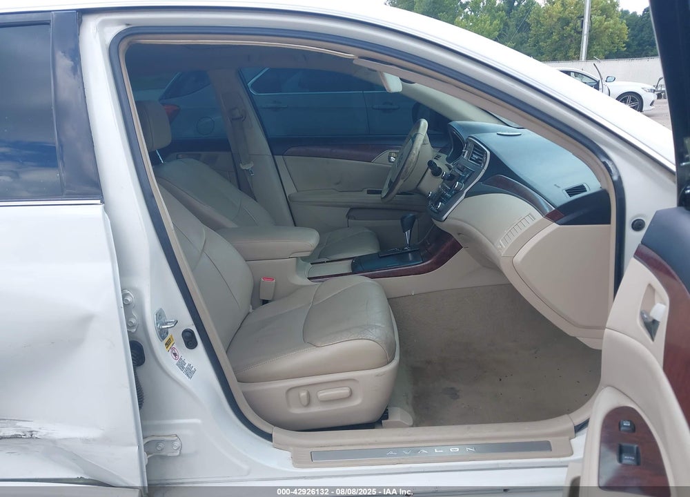 2011 TOYOTA AVALON VIN: 4T1BK3DB8BU384584