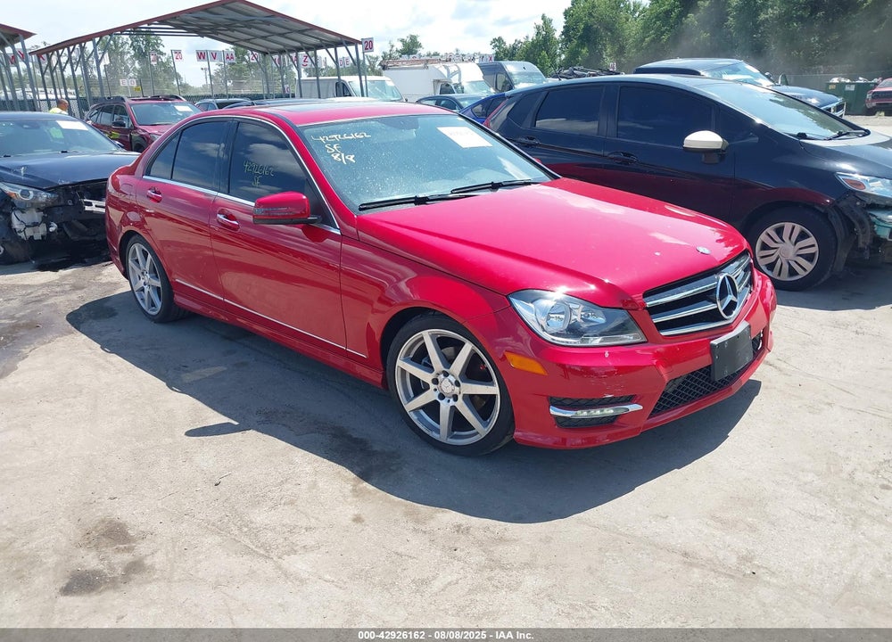 2014 MERCEDES-BENZ C 250 SPORT VIN: WDDGF4HB8ER306026