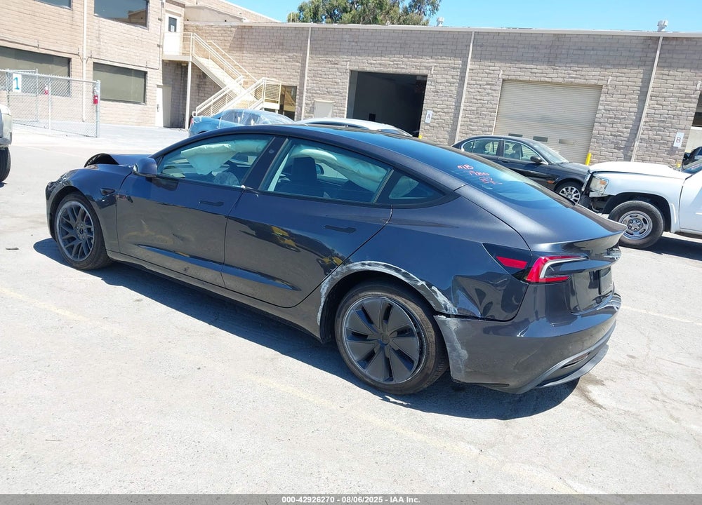 2025 TESLA MODEL 3 VIN: 5YJ3E1EA8SF015503