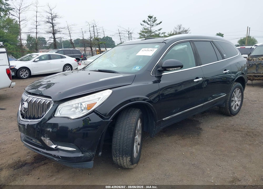 2017 BUICK ENCLAVE LEATHER VIN: 5GAKVBKD3HJ240012