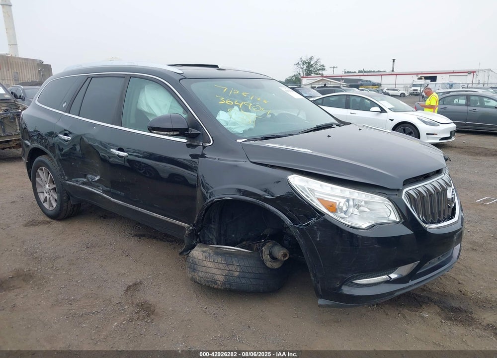 2017 BUICK ENCLAVE LEATHER VIN: 5GAKVBKD3HJ240012