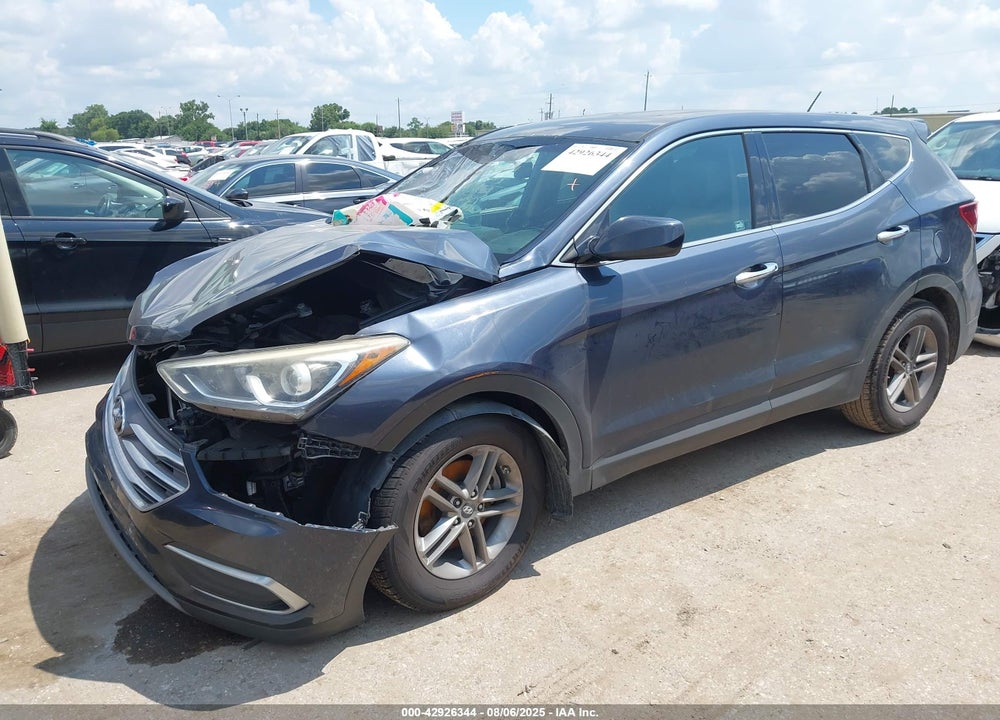 2018 HYUNDAI SANTA FE VIN: 5NMZT3LB4JH084404