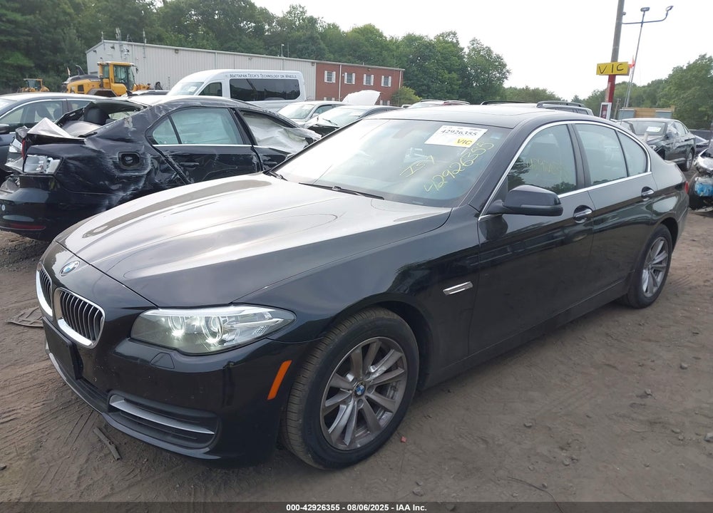 2014 BMW 5 SERIES VIN: WBA5A7C50ED615857