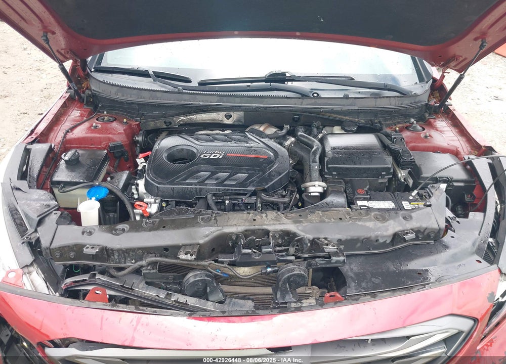 2016 HYUNDAI SONATA SPORT 2.0T VIN: 5NPE34AB4GH406624