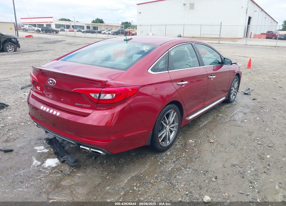 2016 HYUNDAI SONATA SPORT 2.0T VIN: 5NPE34AB4GH406624