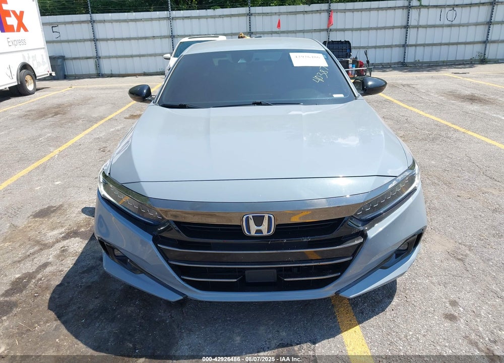 2022 HONDA ACCORD VIN: 1HGCV3F21NA040387