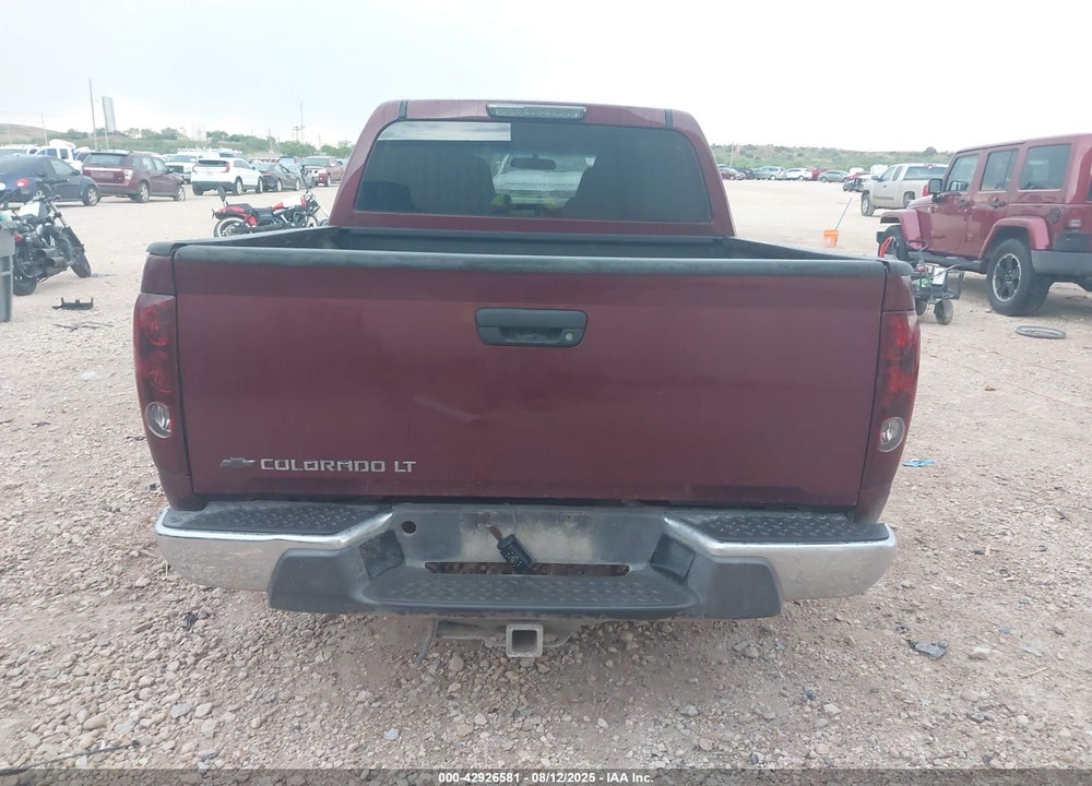2007 CHEVROLET COLORADO LT VIN: 1GCCS13E878101481