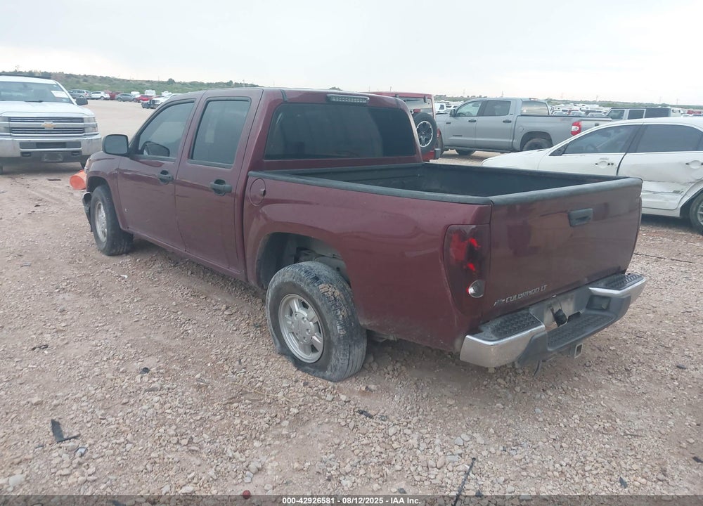 2007 CHEVROLET COLORADO LT VIN: 1GCCS13E878101481
