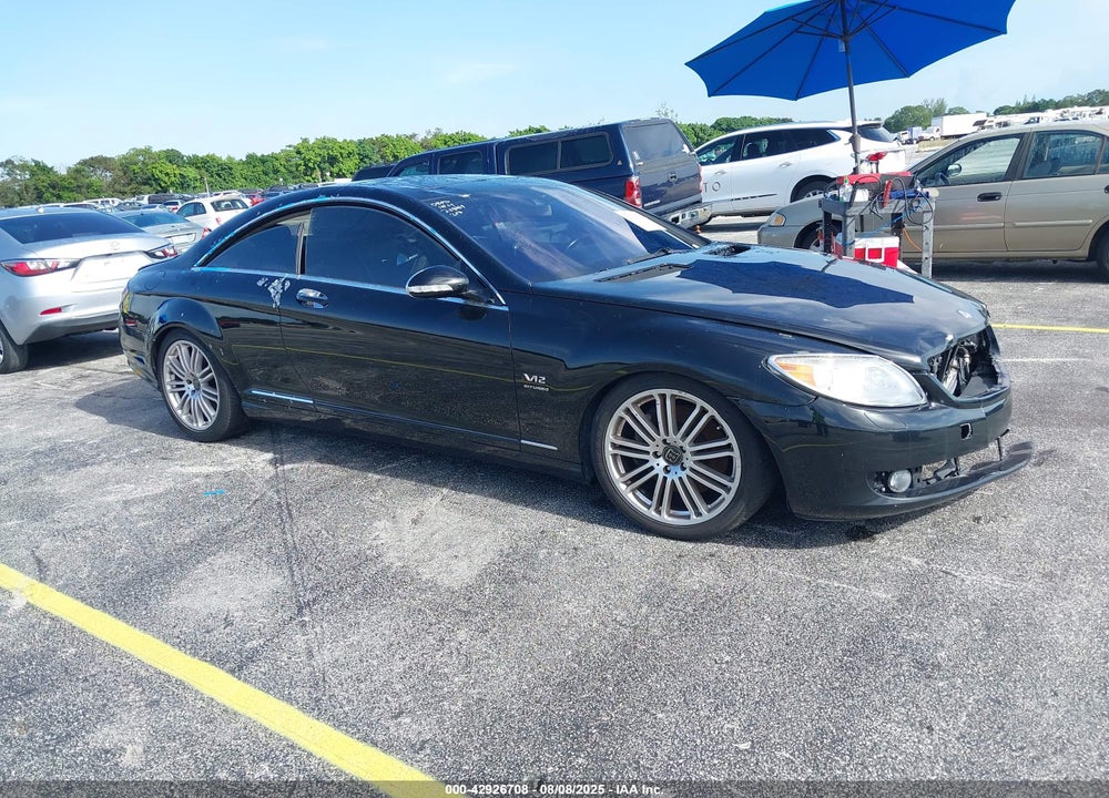 2008 MERCEDES-BENZ CL 600 VIN: WDDEJ76X78A011282