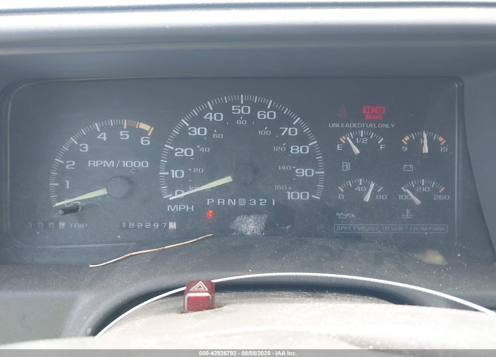 1996 CHEVROLET GMT-400 C1500 VIN: 2GCEC19R3T1196030